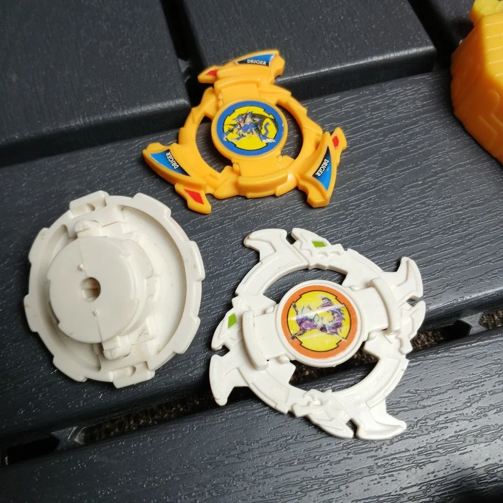VTG White Dragoon G Tyson RC Grip Beyblade Launcher Takara V Force + Extras - ZC